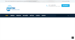 Desktop Screenshot of grupofriotec.com.br